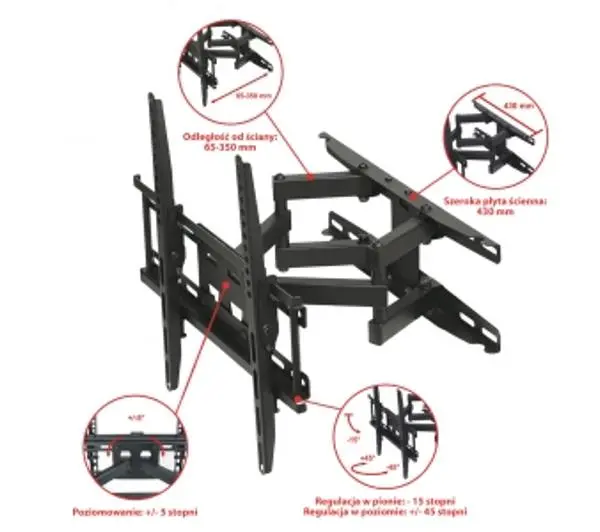 ART UX150 od 23" do 60" Max 45kg
