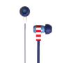 Słuchawki przewodowe Tribe EPW11601 Swing Marvel Captain America - dokanałowe - mikrofon