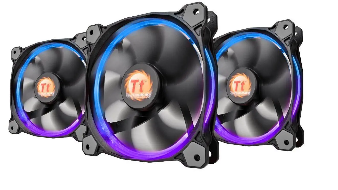 Wentylator Thermaltake Riing 12 LED RGB 120mm 3szt.