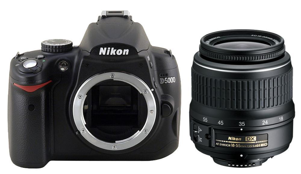Lustrzanka Nikon D5000 18-55 II Kit