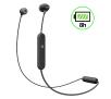Słuchawki bezprzewodowe Sony WI-C300 - dokanałowe - Bluetooth 4.2 - czarny