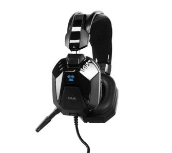 Słuchawki przewodowe z mikrofonem E-BLUE Cobra H 948 EHS948BKAA-IY Nauszne Czarny