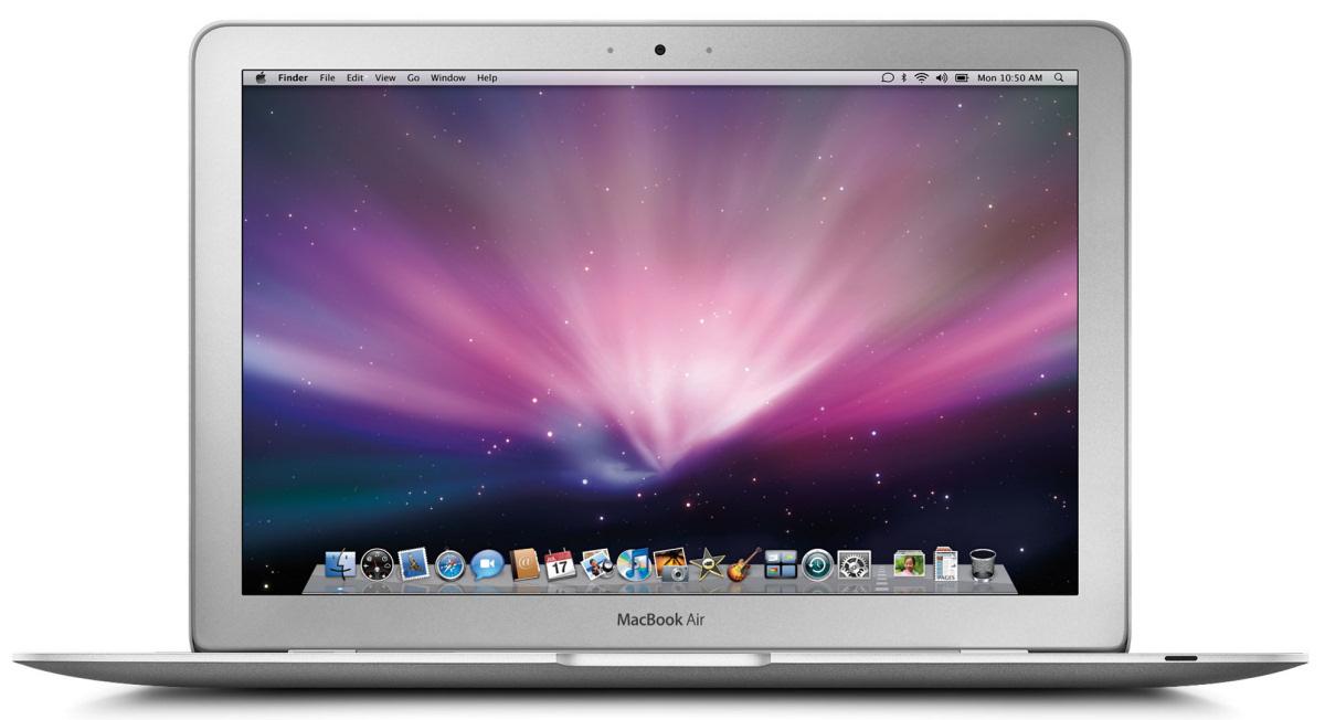Apple MacBook Air C2D 1,86 2GB RAM  120GB Dysk  GF9400M OSXSL