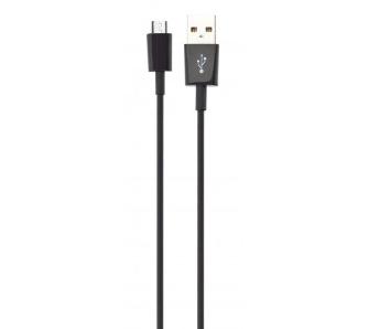 Kabel Xqisit Charge & Sync microUSB-USB A Czarny