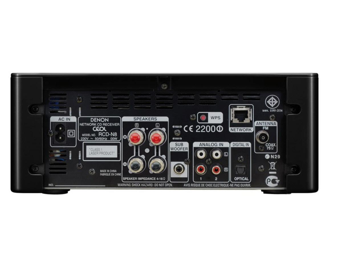 Denon CEOL ネットワークCDレシーバー RCD-N8-K Amazon.co.jp: Denon CEOL ネットワークCDレシーバー AirPlay