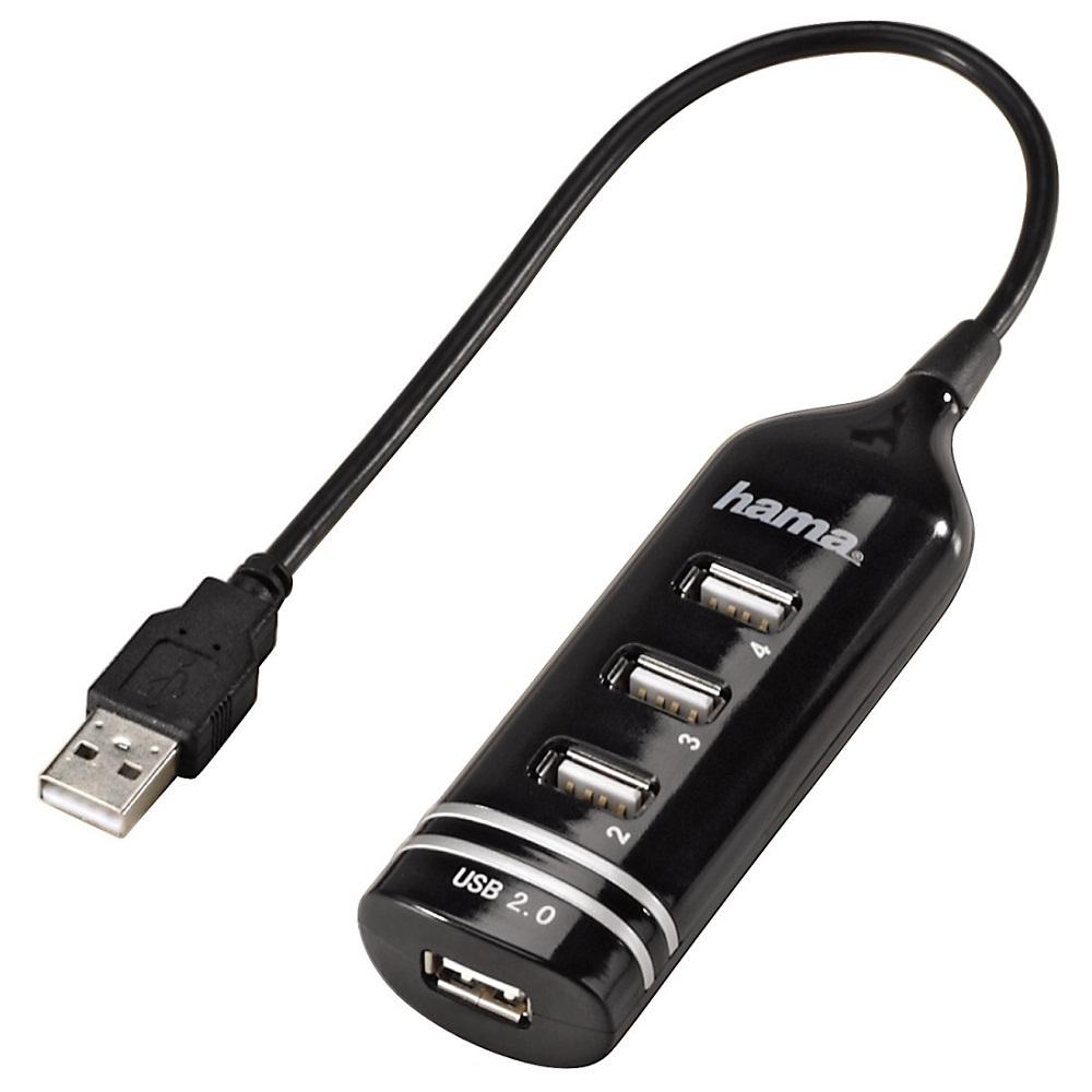Hama 00039776 hub 1-4 USB 2.0
