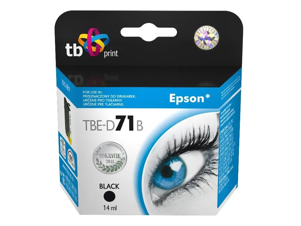 Tusz TB Print TBE-D71B (zamiennik T0711) Czarny 12 ml