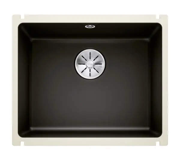 Zlewozmywaki kuchenne - Blanco SUBLINE 500-U 523740 Ceramiczny Czarny