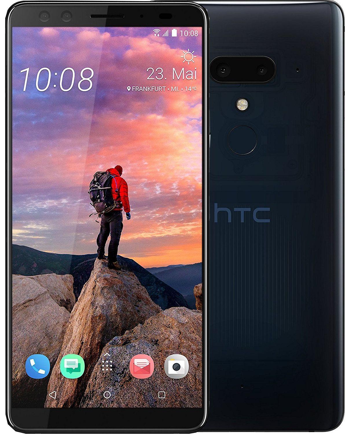 電池良好) HTC U12＋ ブルー simフリー 今夏最強のスマホ「HTC U12+」が、SIMフリー機として7月20日に