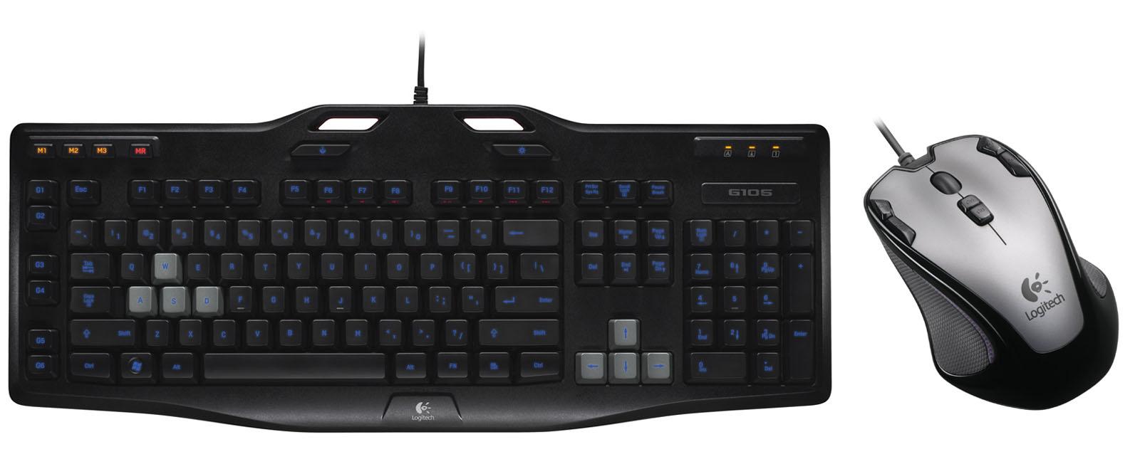 Zestaw Logitech klawiatura G105 + mysz G300