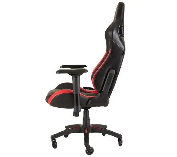 Corsair T1 Race 2018 Gamingowy do 120kg Skóra ECO Czarno-czerwony - Kup na Raty - RRSO 0%
