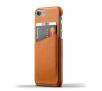 Mujjo Leather Wallet Case iPhone 8 (brązowy)