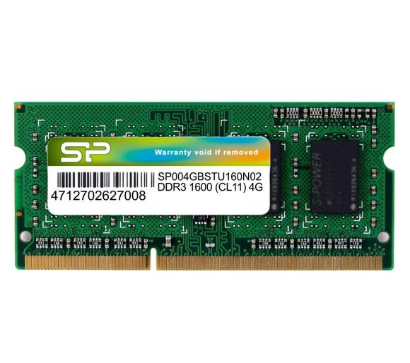 pamięć SO-DIMM Silicon Power DDR3 4GB 1600 CL11 SO-DIMM