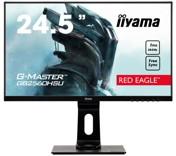 monitor LED iiyama G-Master Red Eagle GB2560HSU-B1 1ms  144Hz