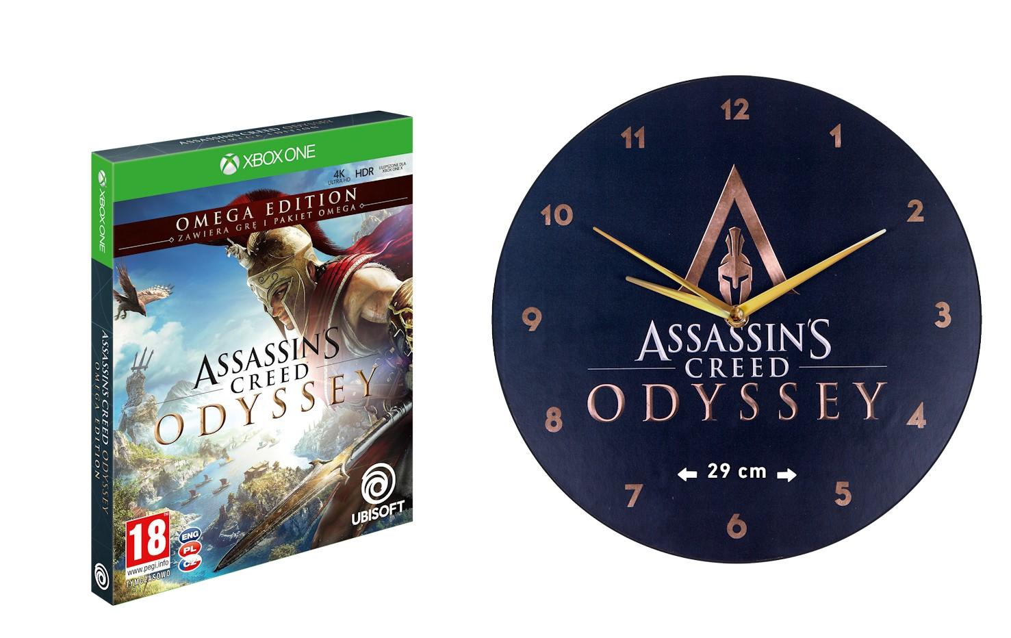 Assassin's Creed Odyssey Edycja Omega + zegar Xbox One / Xbox Series X