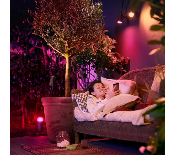 Philips Lily Hue Spike Black 17414/30/P7 - Kup na Raty - RRSO 0%