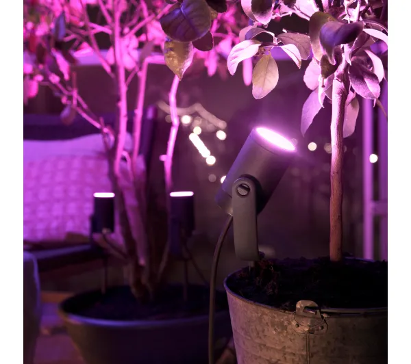 Philips Lily Hue Spike Black 17414/30/P7 - Kup na Raty - RRSO 0%