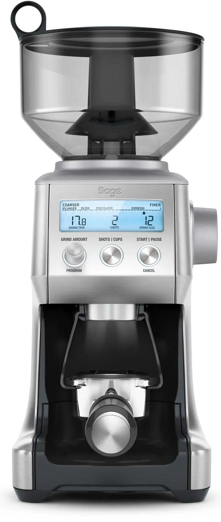 Młynek do kawy Sage BCG820 Żarnowy Srebrny