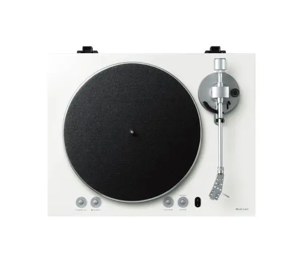 Yamaha MusicCast Vinyl 500 Manualny Napęd paskowy Przedwzmacniacz Wi-Fi Bluetooth AirPlay Biały - Kup na Raty - RRSO 0%