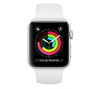 Apple Watch Series 3 GPS 42mm (biały-sport) Smartwatch
