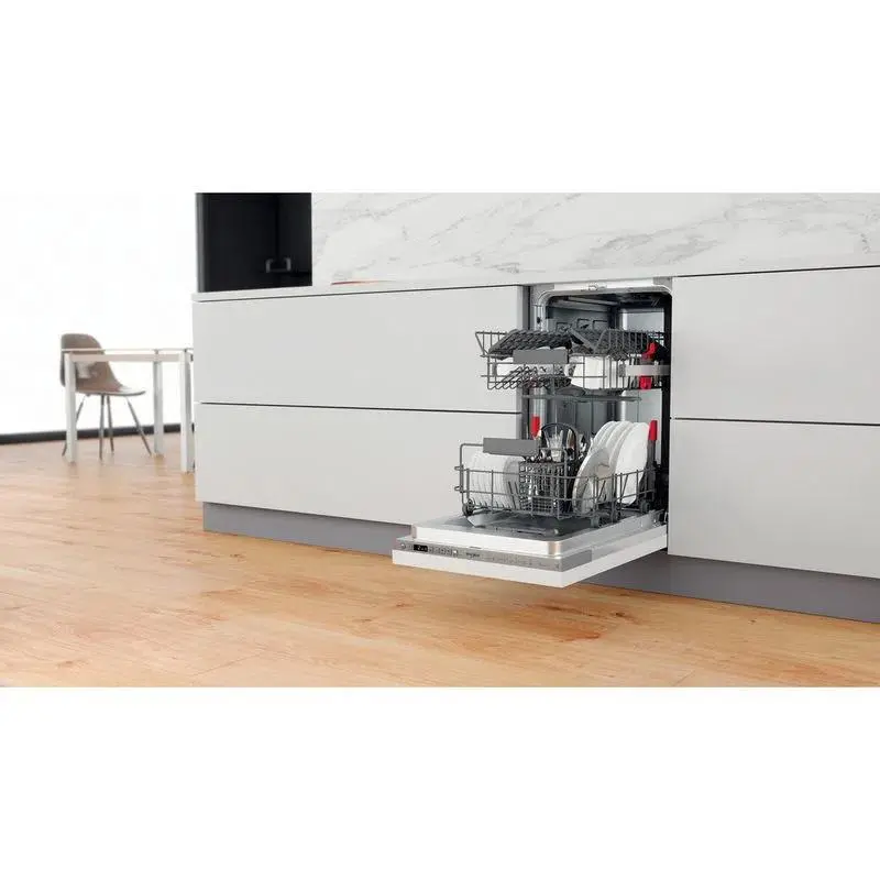 Zmywarka Whirlpool WSIO 3T125 6PE X 44,8cm Automatyczne otwieranie drzwi