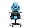 Fotel Diablo Chairs X-Fighter Normal Size Gamingowy do 150kg Skóra ECO Czarno-niebieski