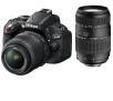 Lustrzanka Nikon D5100 18-55 mm VR + Tamron AF 70-300 mm