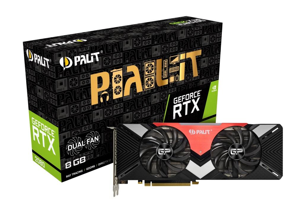 Palit GeForce RTX 2080 Dual 8GB GDDR6 256bit