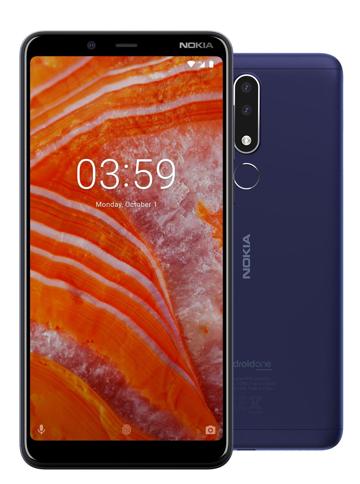 Smartfon Nokia 3.1 Plus 3/32GB (niebieski)