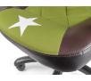 Fotel Genesis Nitro 330 Military Limited Edition Gamingowy do 120kg Tkanina Skóra ECO Zielony