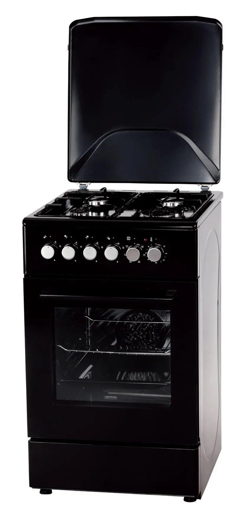 Kuchnia gazowo-elektryczna MPM 54-KGM-12B Termoobieg