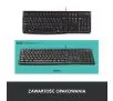 Klawiatura membranowa Logitech K120 Czarny