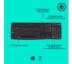 Klawiatura membranowa Logitech K120 Czarny