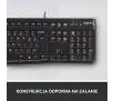 Klawiatura membranowa Logitech K120 Czarny