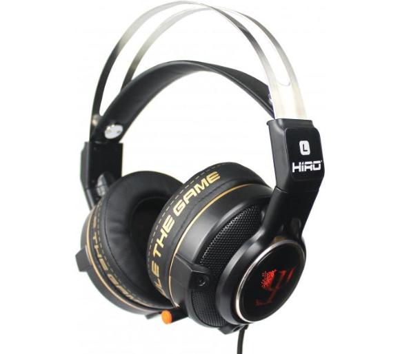 słuchawki z mikrofonem HIRO PSI (czarny)