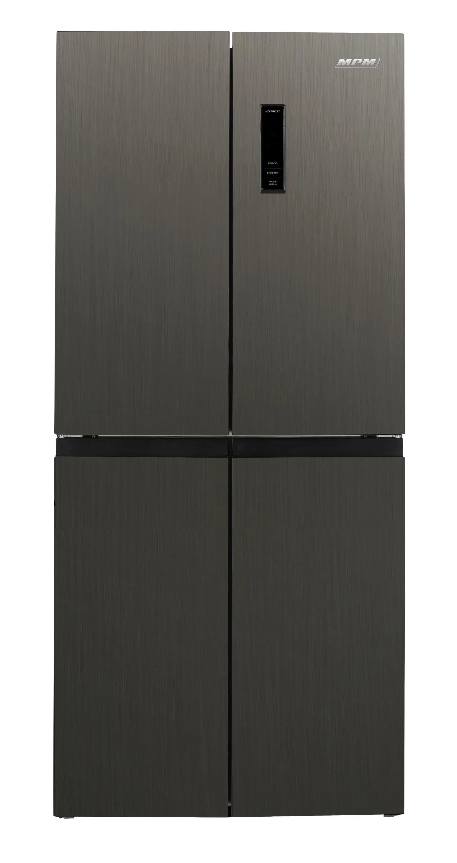 Lodówka MPM 434-SBF-04 Pełny No Frost 180cm Szuflada z kontrolą wilgotności Dark Inox
