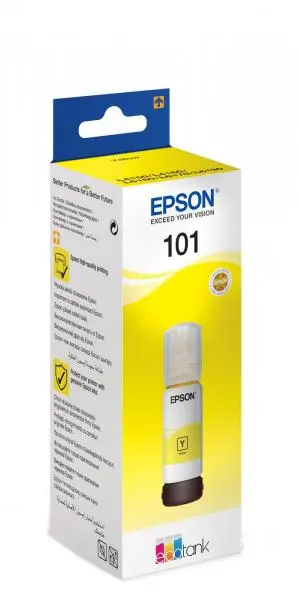 Tusz Epson EcoTank 101  C13T03V44A Żółty 70 ml