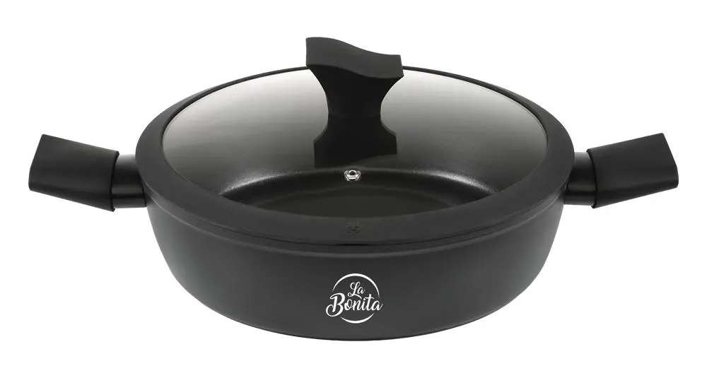 Garnek La Bonita Carbon Indukcja Aluminium 3l