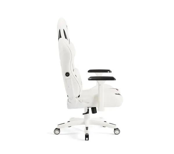 Diablo Chairs X-Ray 2.0 King Size Gamingowy do 160kg Skóra ECO Biało-czarny - Kup na Raty - RRSO 0%