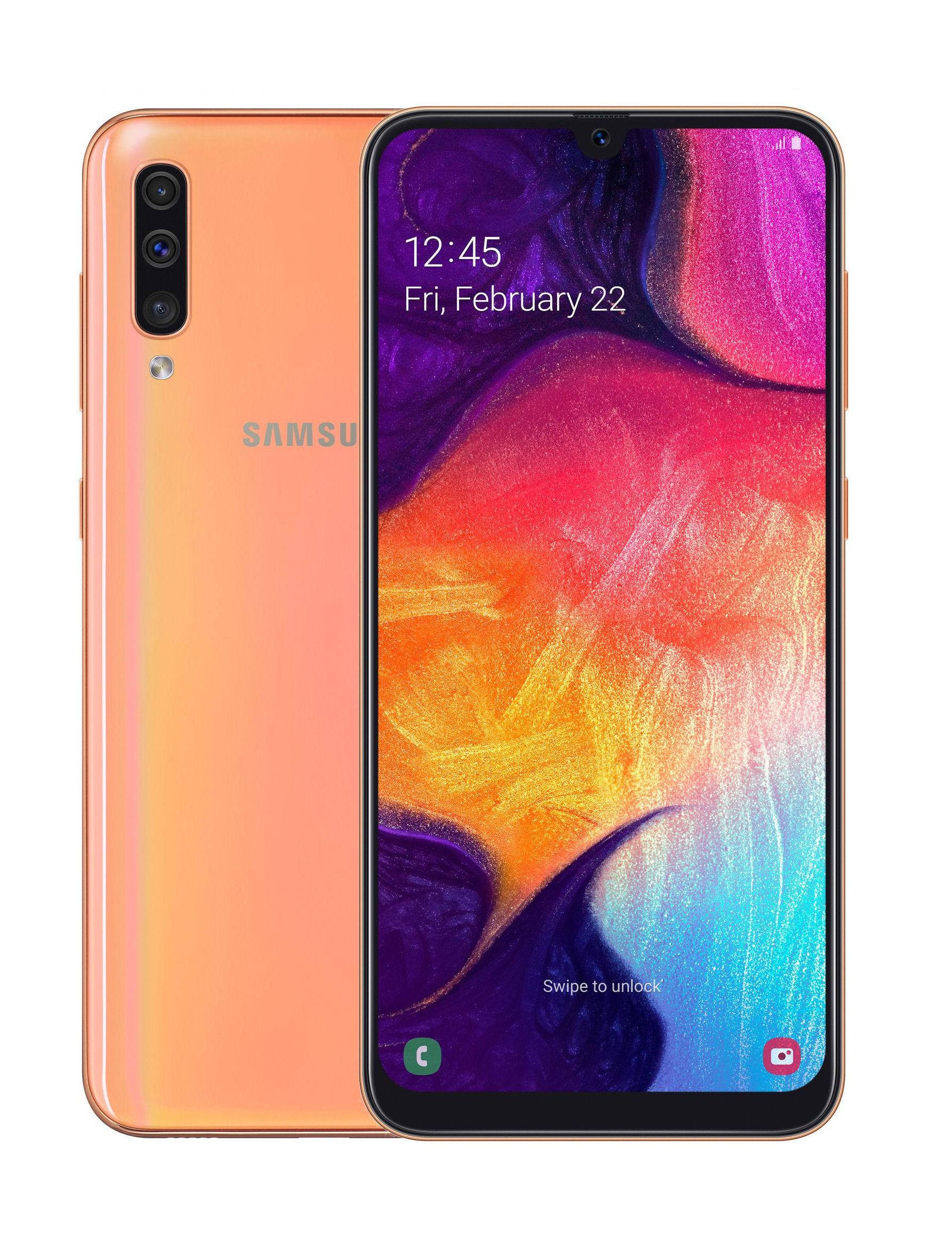 Smartfon Samsung Galaxy A50 SM-A505 (koral)