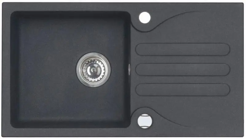 Zlewozmywak Alveus Galapagos 1513091 Granitowy Czarny