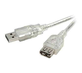 Kabel USB Vivanco 25414 Przezroczysty