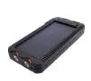 Powerbank solarny PowerNeed S12000Y 12000mAh Czarno-pomarańczowy