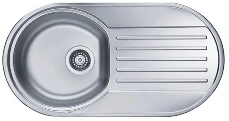 Zlewozmywak Alveus Form 40 1060038 Stalowy Srebrny