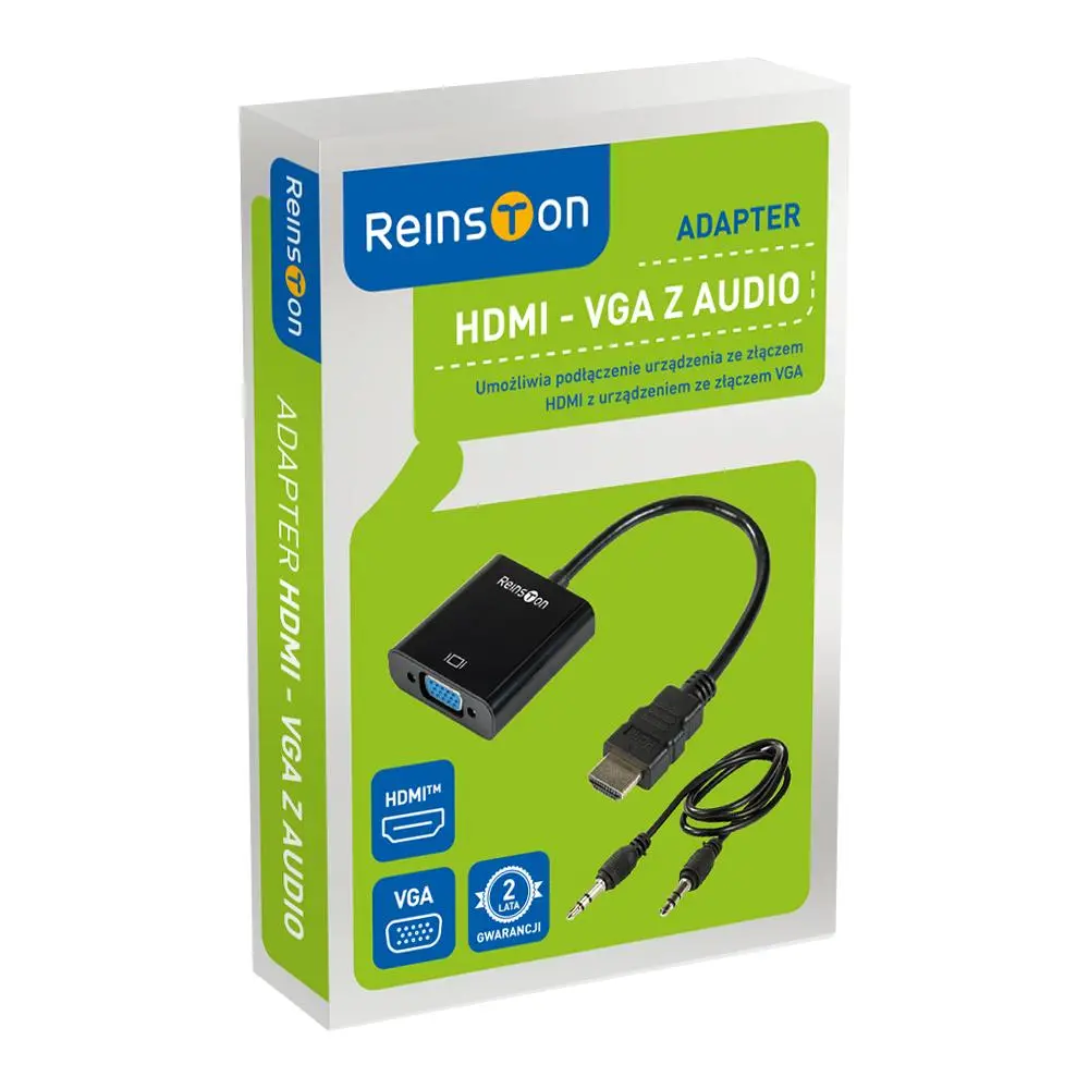 Adapter Reinston EDV008 HDMI na VGA