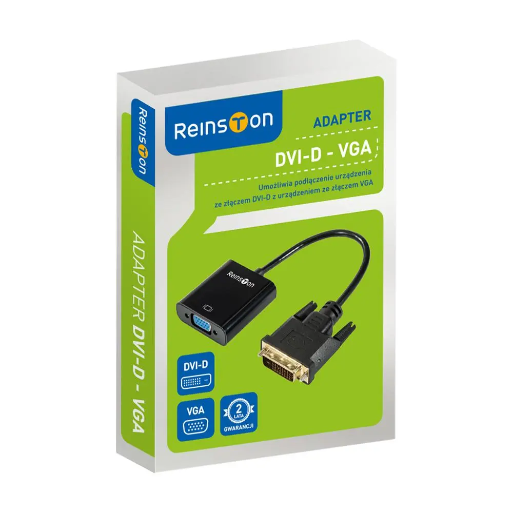 Adapter Reinston EDV005 DVI na VGA