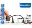 Przedłużacz Reinston EPRZ020 6 gniazd 3m Biały