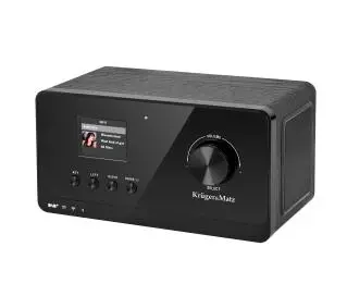 Kruger & Matz KM0816 Radio FM DAB+ Internetowe Bluetooth Czarny - Kup na Raty - RRSO 0%