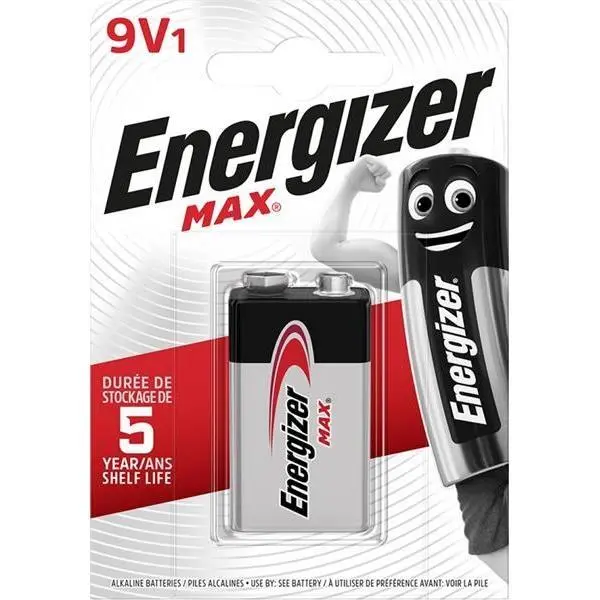 Baterie Energizer 6LR61 Max 1szt.