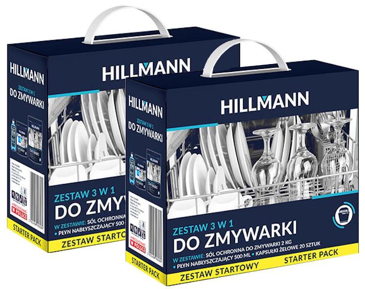Zestaw startowy do zmywarki HILLMANN HILLMANN AGDZM05 x2